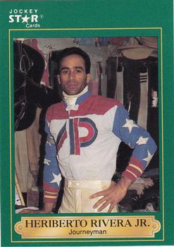 1991 Jockey Star Jockeys #166 Heriberto Rivera Jr. Front